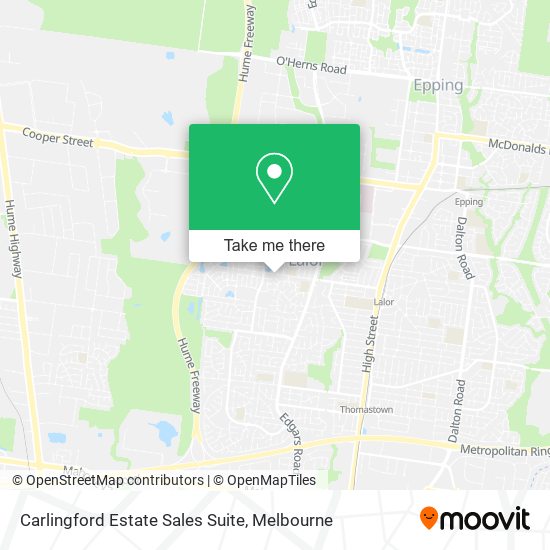 Carlingford Estate Sales Suite map