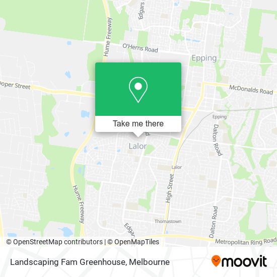 Landscaping Fam Greenhouse map