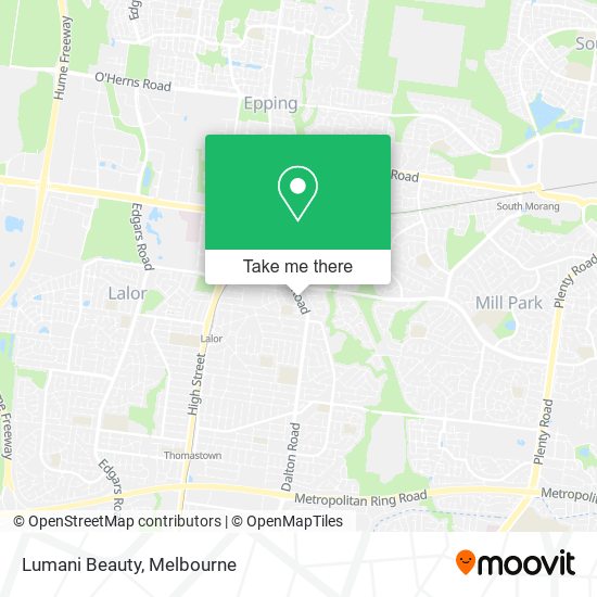 Lumani Beauty map