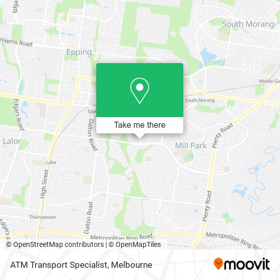 ATM Transport Specialist map