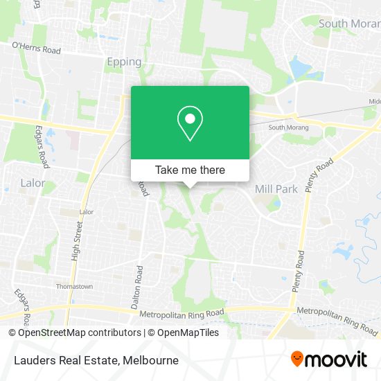 Lauders Real Estate map
