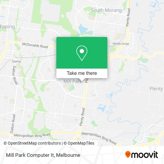Mill Park Computer It map