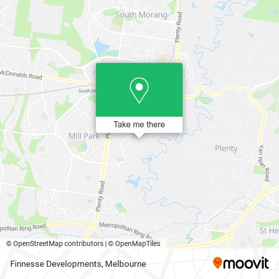 Finnesse Developments map