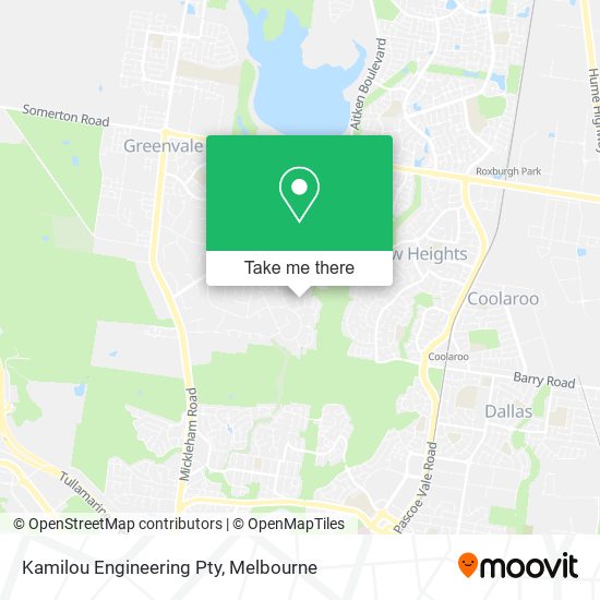 Kamilou Engineering Pty map