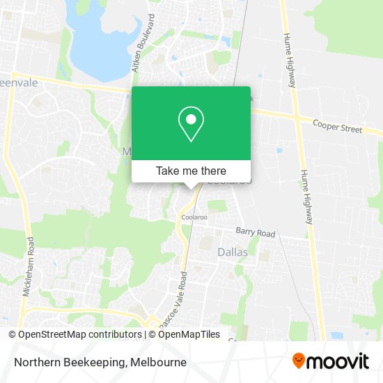 Northern Beekeeping map