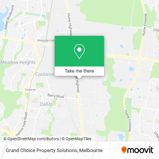 Grand Choice Property Solutions map