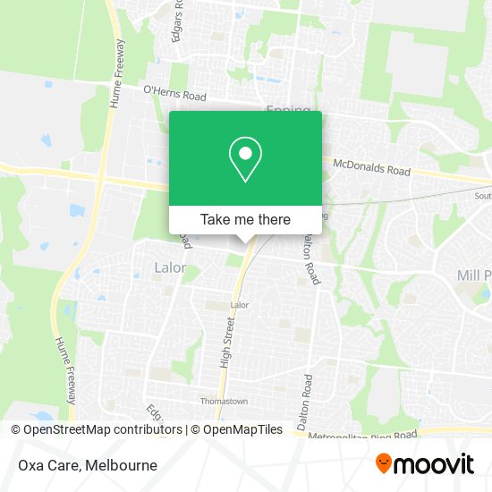 Oxa Care map