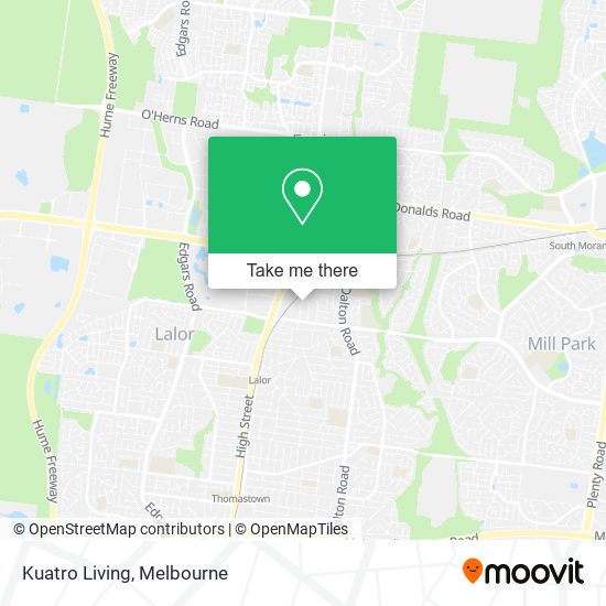 Kuatro Living map