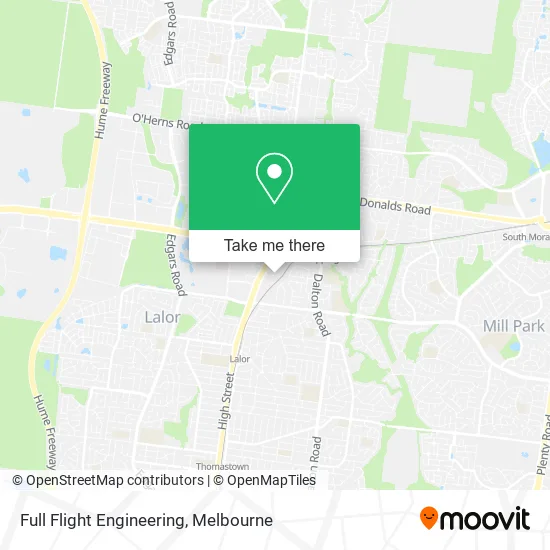 Full Flight Engineering map