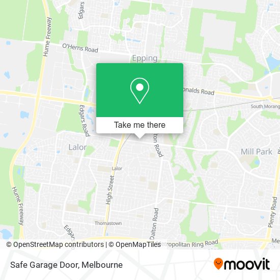 Safe Garage Door map