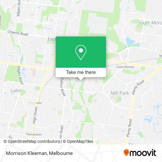 Morrison Kleeman map