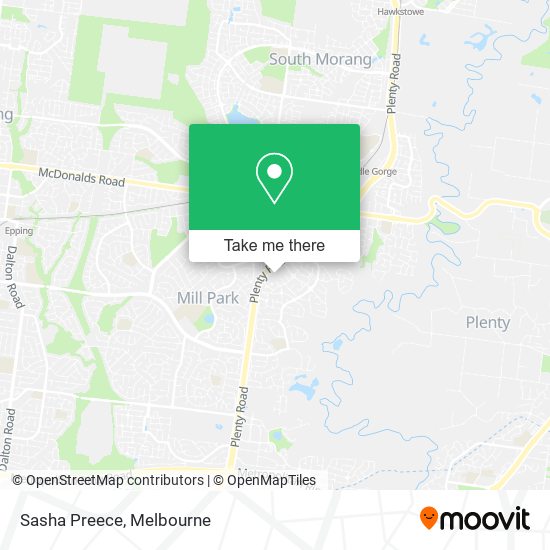 Sasha Preece map