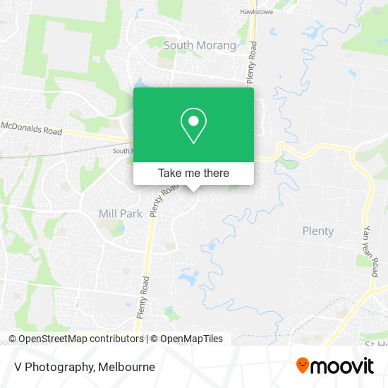 V Photography map