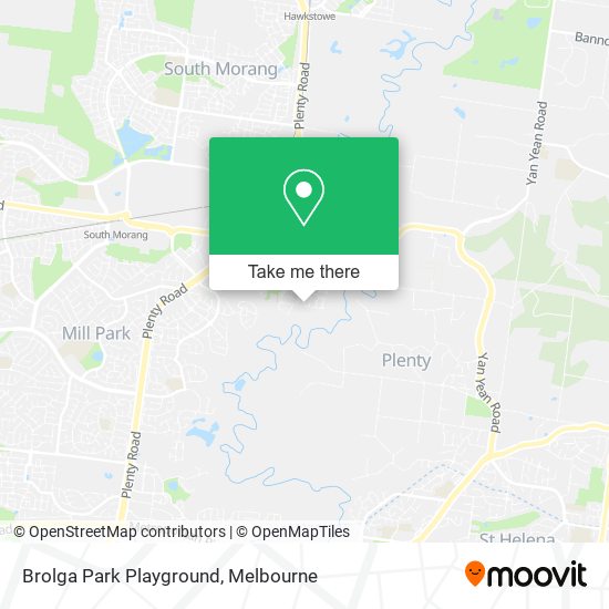 Brolga Park Playground map