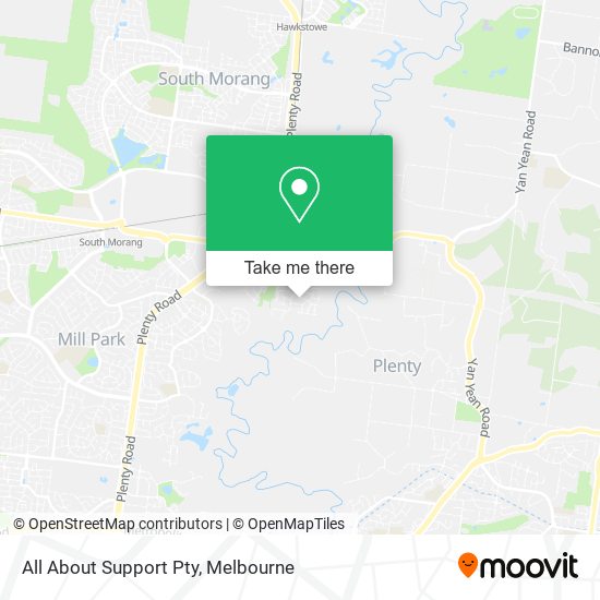 All About Support Pty map