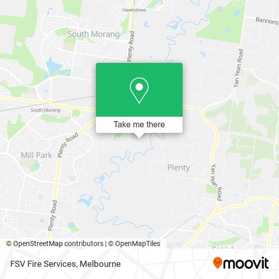 FSV Fire Services map