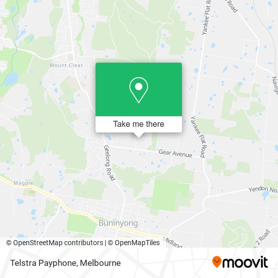 Telstra Payphone map