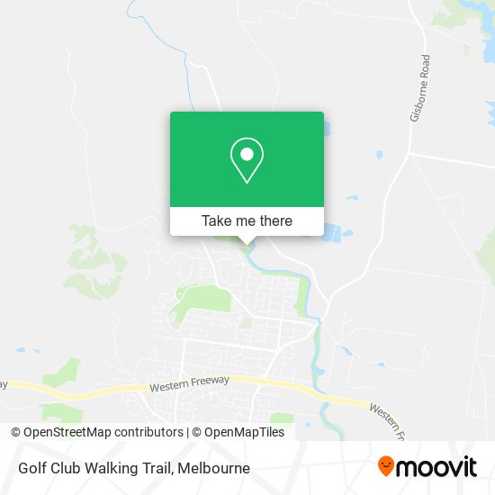 Golf Club Walking Trail map