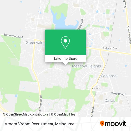 Vroom Vroom Recruitment map