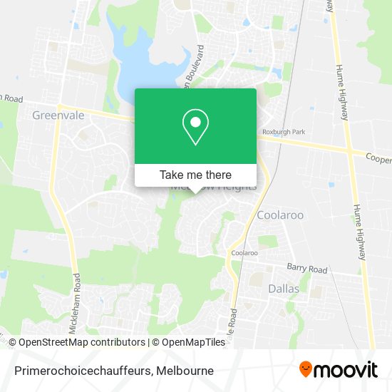 Primerochoicechauffeurs map