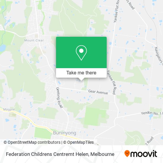 Federation Childrens Centremt Helen map