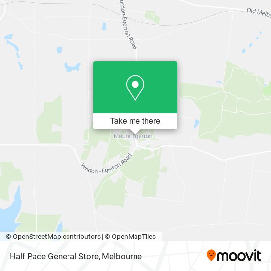 Half Pace General Store map
