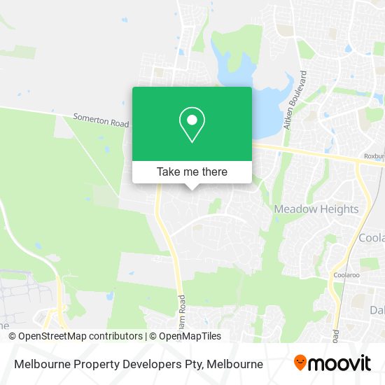 Melbourne Property Developers Pty map