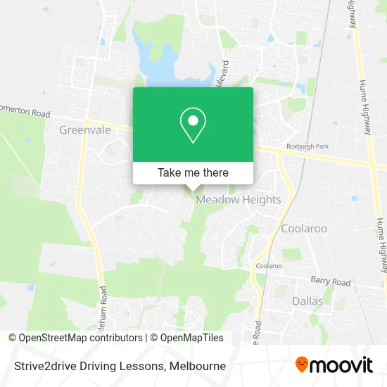 Mapa Strive2drive Driving Lessons
