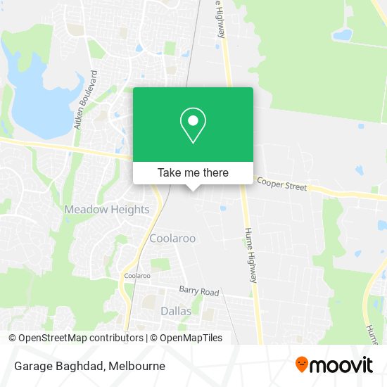 Garage Baghdad map