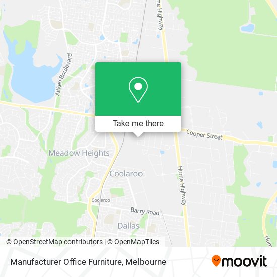 Manufacturer Office Furniture map