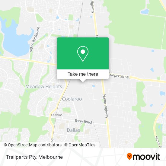 Trailparts Pty map