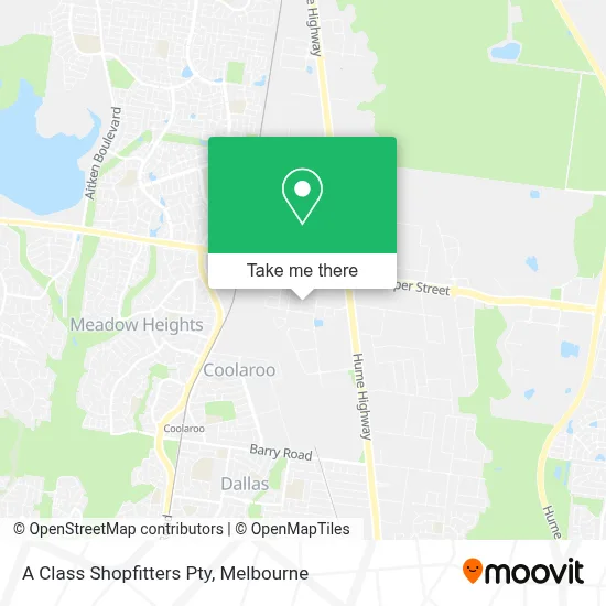 Mapa A Class Shopfitters Pty