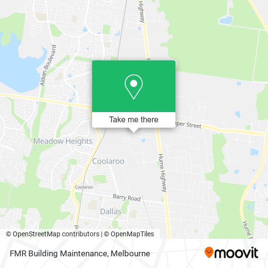 FMR Building Maintenance map