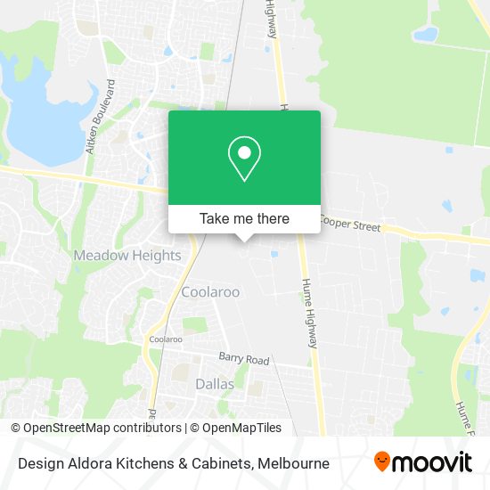 Design Aldora Kitchens & Cabinets map