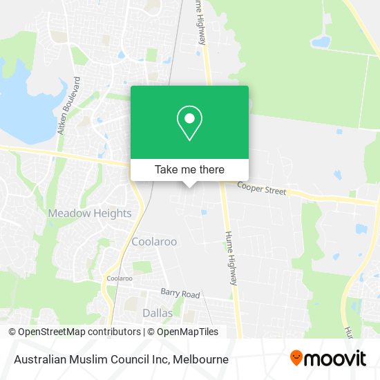 Australian Muslim Council Inc map