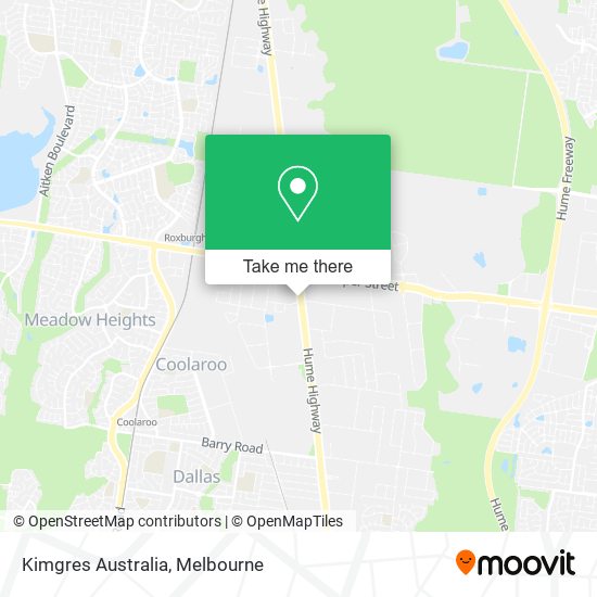 Kimgres Australia map
