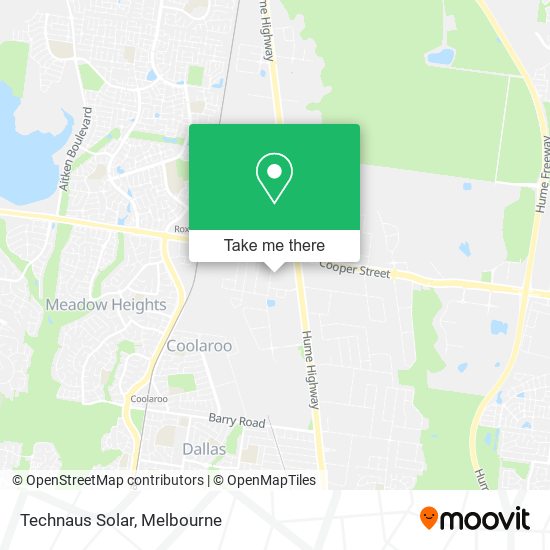 Technaus Solar map
