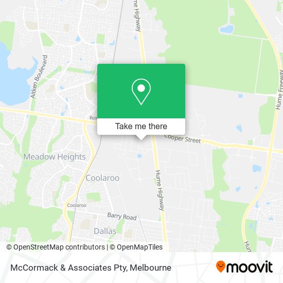 McCormack & Associates Pty map
