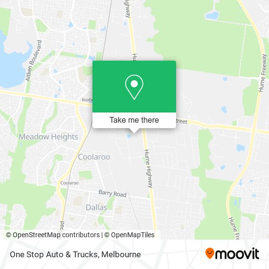 One Stop Auto & Trucks map
