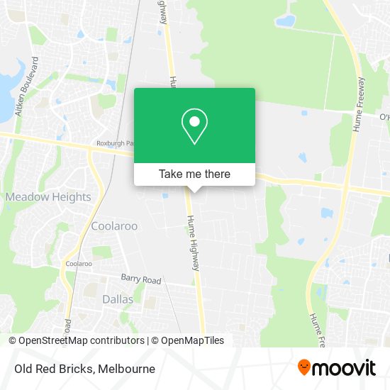 Old Red Bricks map