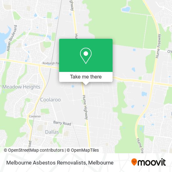 Melbourne Asbestos Removalists map
