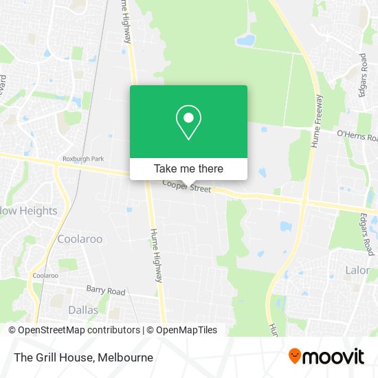 The Grill House map