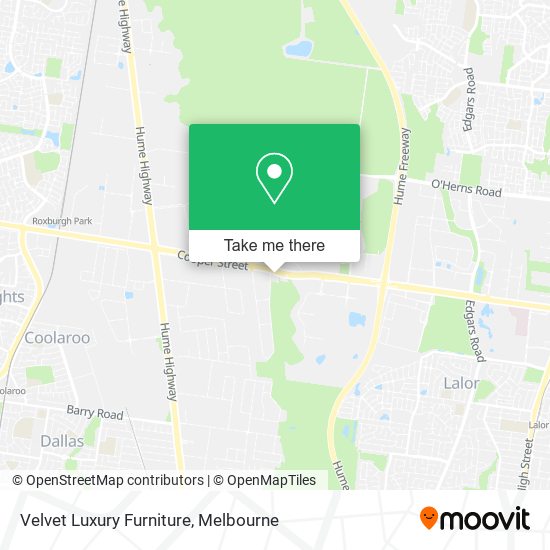 Velvet Luxury Furniture map