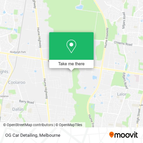 OG Car Detailing map