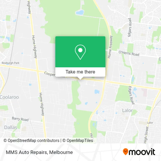 Mapa MMS Auto Repairs