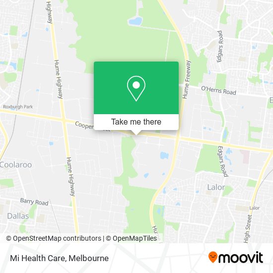 Mi Health Care map