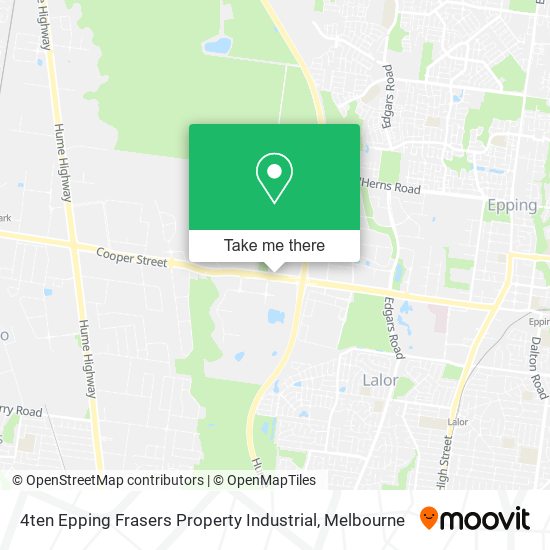 4ten Epping Frasers Property Industrial map