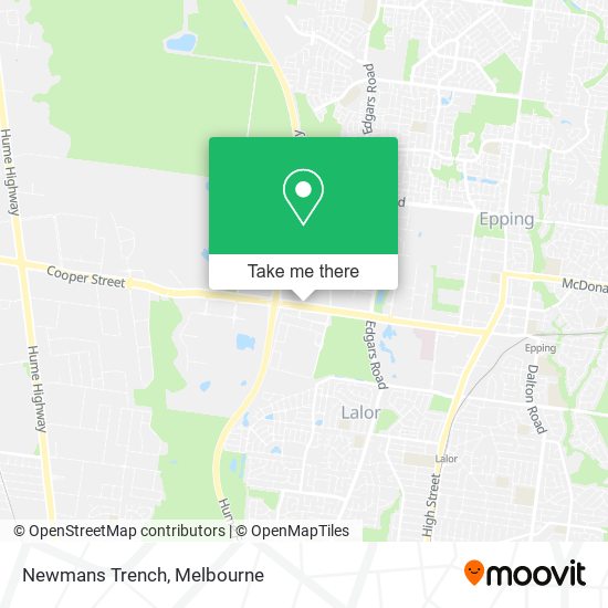 Newmans Trench map