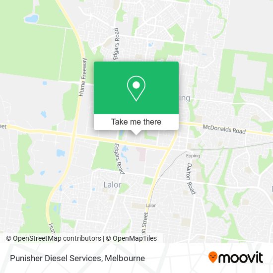 Punisher Diesel Services map