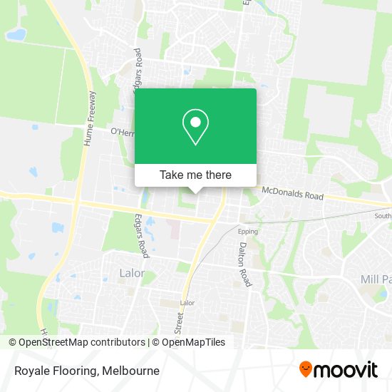 Royale Flooring map